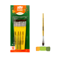 PINCEL P/PINTURA CHATO Nº 08 C/12 4340